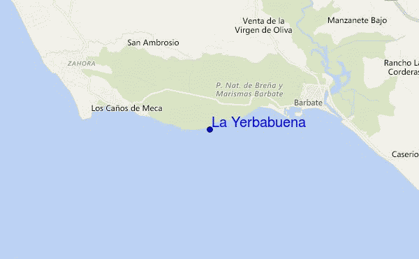 La Yerbabuena location map