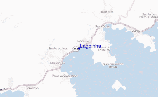 Lagoinha location map
