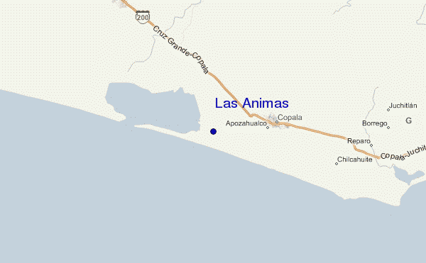 Las Animas location map