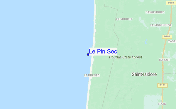 Le Pin Sec Surf Forecast and Surf Reports (Gironde, France)