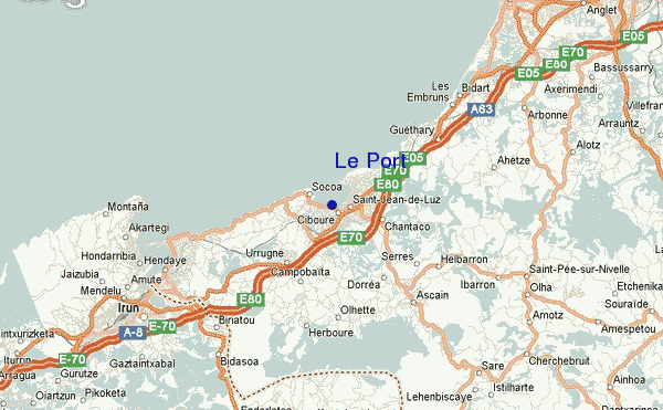 Le Port location map