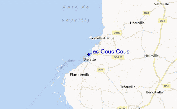 Les Cous Cous location map