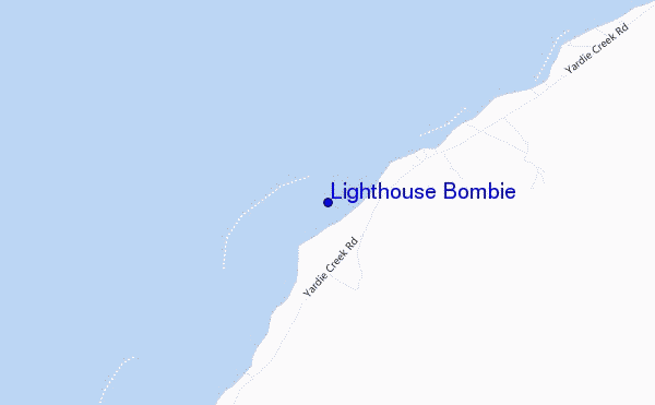 Lighthouse Bombie location map