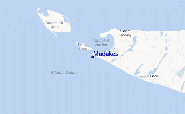 Madaket location map