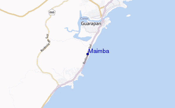 Maimba location map