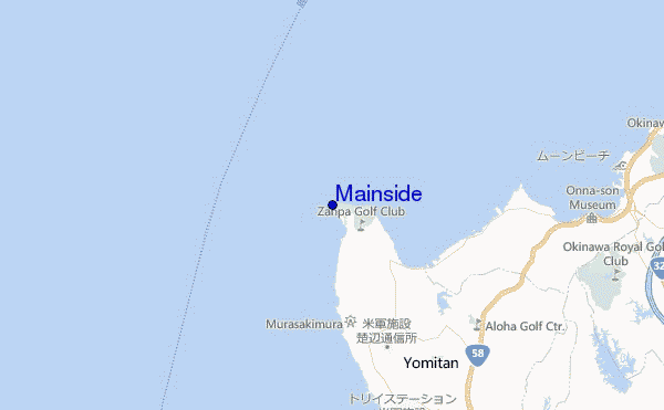 Mainside location map