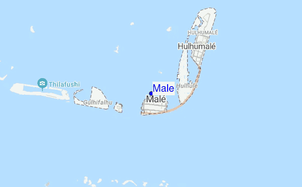 Male location map