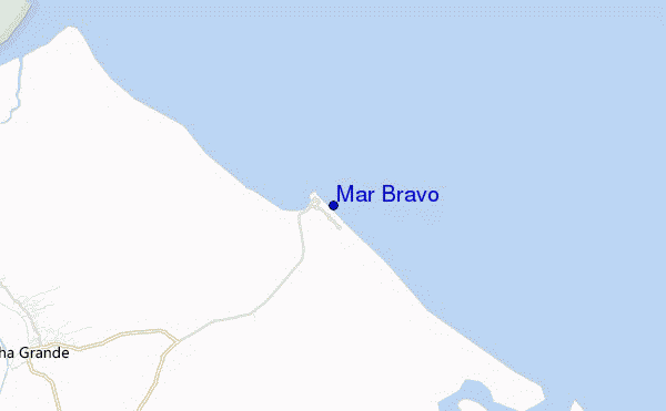 Mar Bravo location map