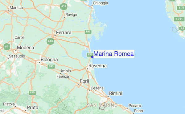 marina romea surf forecast and surf reports adriatic italy delta tide chart