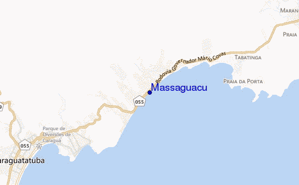 Massaguacu location map
