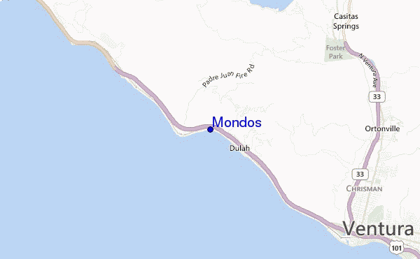 Mondos location map