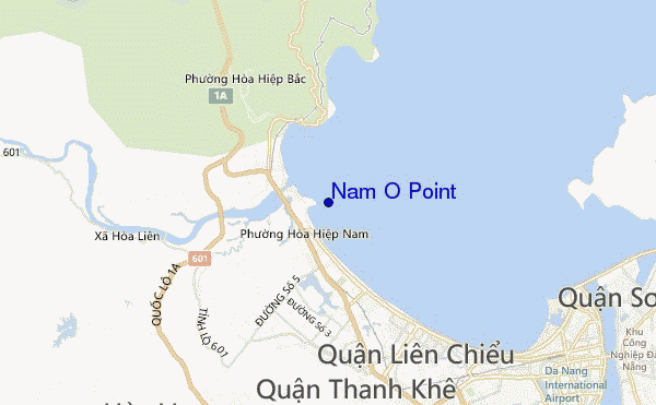 Nam O Point location map