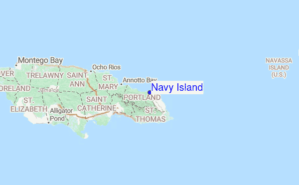 navy island regional map