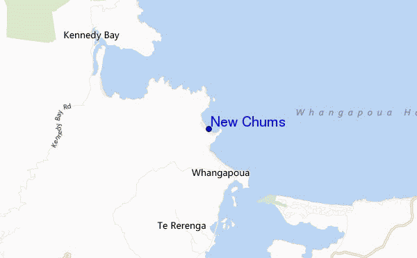 New Chums location map