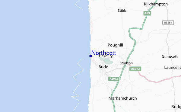 Northcott location map