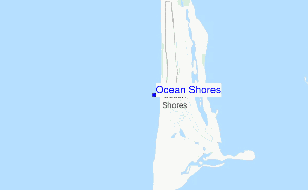 Ocean Shores location map