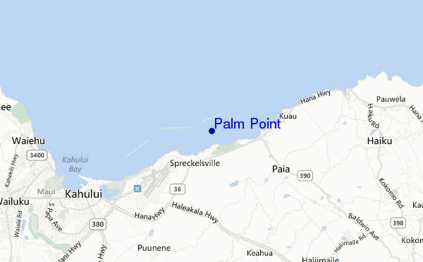 Palm Point location map