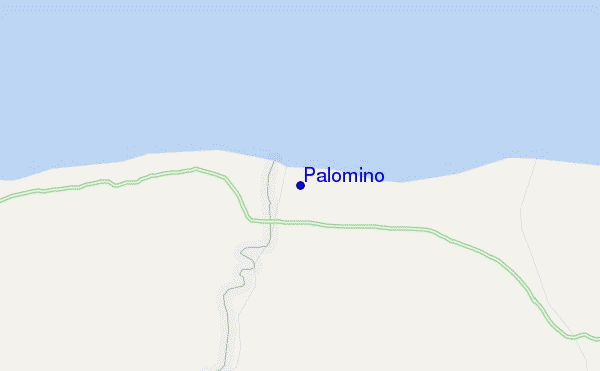 Palomino location map