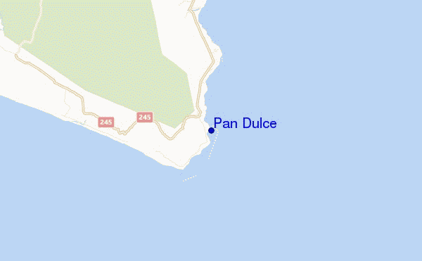 Pan Dulce location map