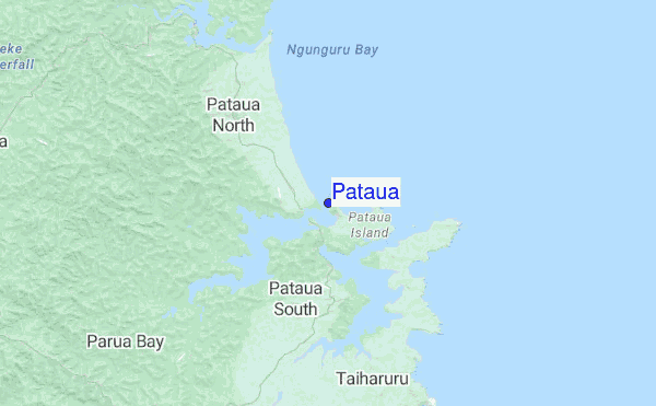 Pataua location map