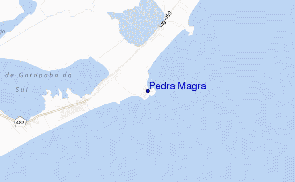 Pedra Magra location map