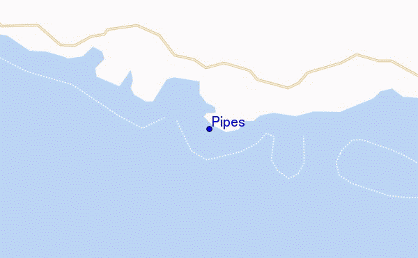 Pipes location map