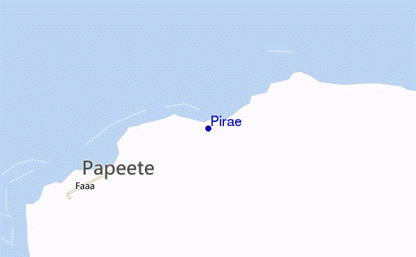 Pirae location map