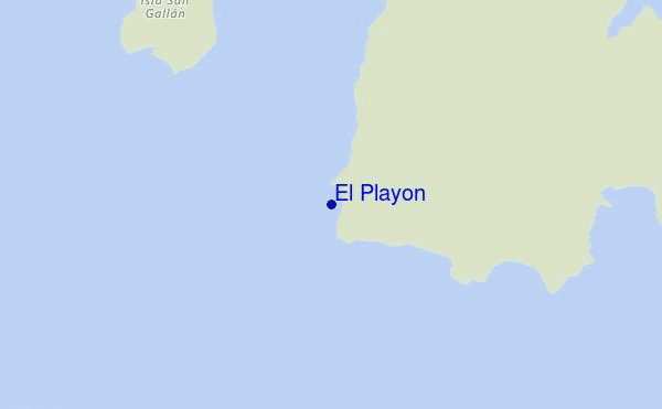 El Playon location map
