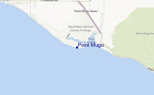 Point Mugu location map