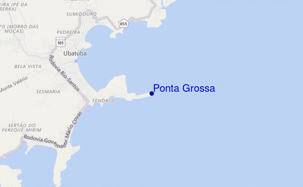 Ponta Grossa location map