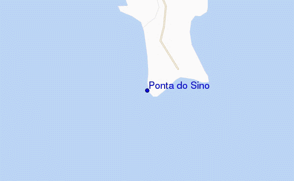 Ponta do Sino location map