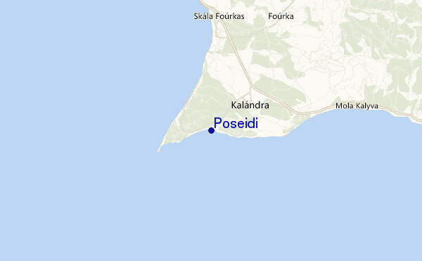 Poseidi location map