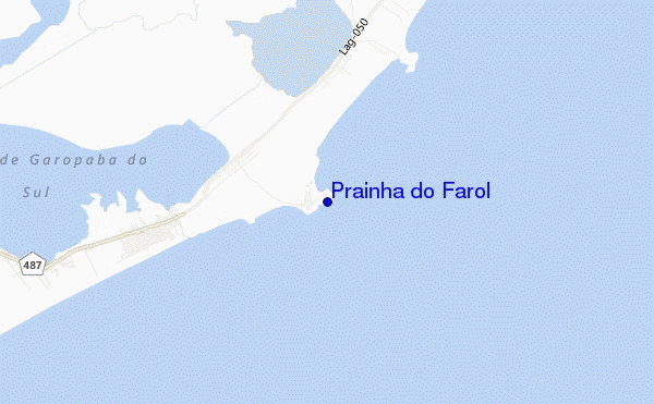 Prainha do Farol location map