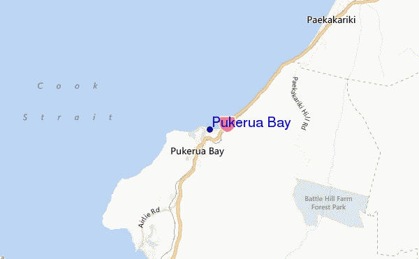Pukerua Bay location map