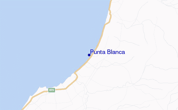 Punta Blanca location map