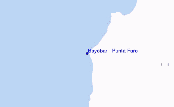Bayobar - Punta Faro location map