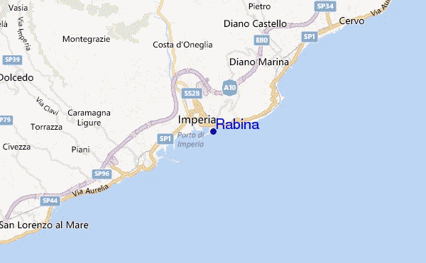 Rabina location map