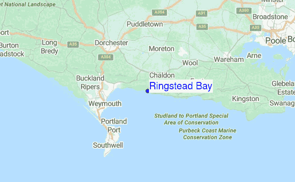 Ringstead Bay Location Map Ringstead Bay Location Map