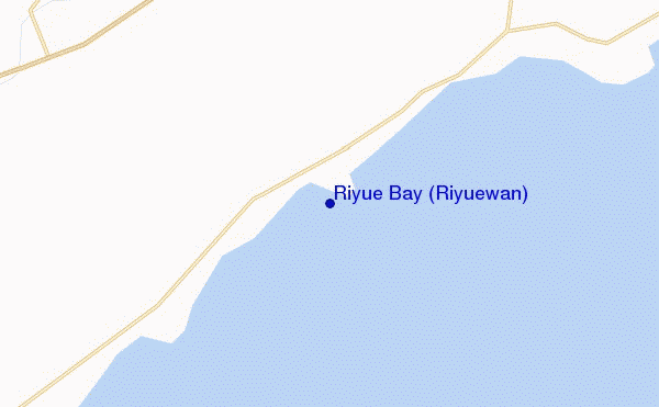 Riyue Bay (Riyuewan) location map