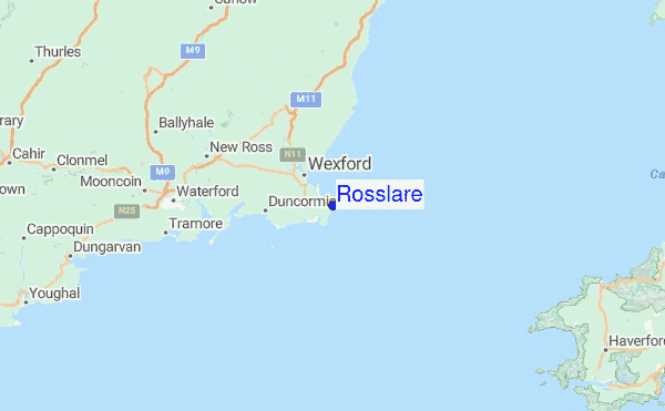 Rosslare Surf Forecast and Surf Reports (Wexford, Ireland)