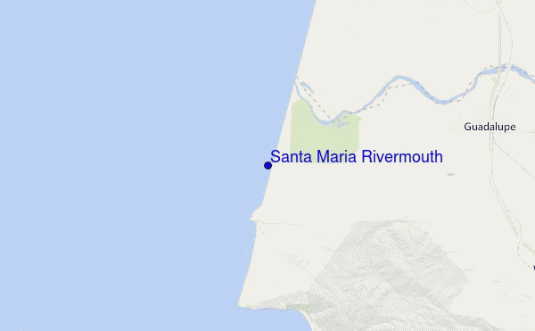 Santa Maria Rivermouth location map