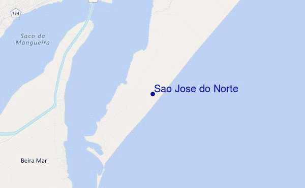 Sao Jose do Norte location map