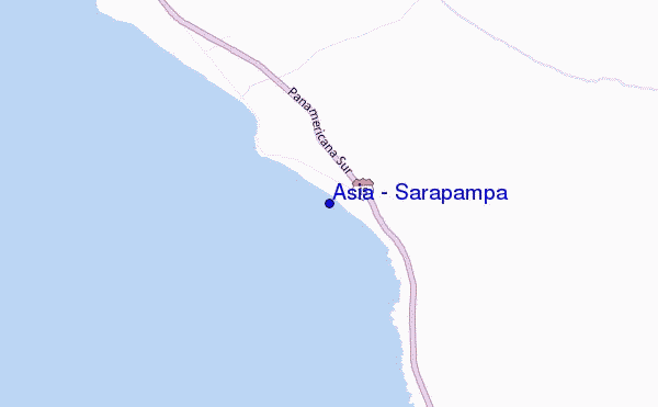 Asia - Sarapampa location map
