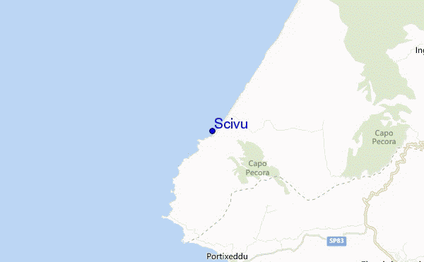 Scivu location map