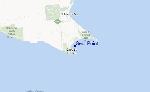 Seal Point location map