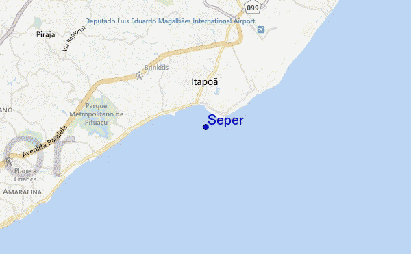 Seper location map