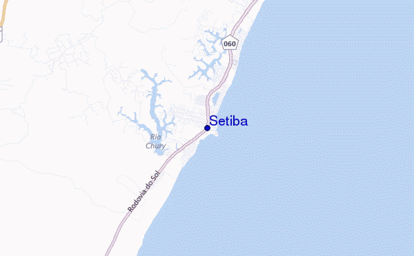 Setiba location map