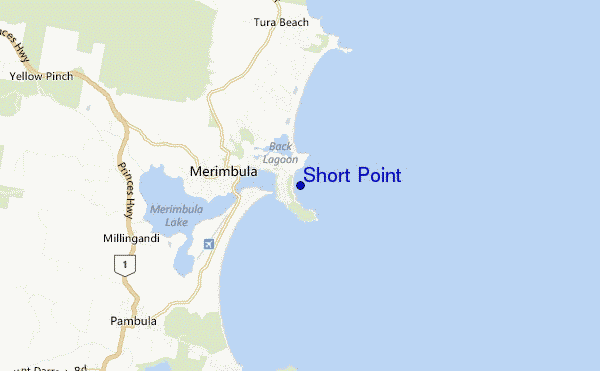 Short Point location map