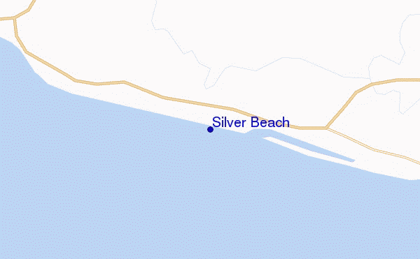 Silver Beach location map