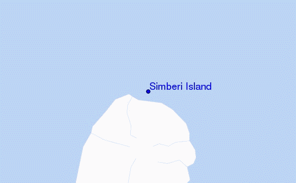 Simberi Island location map